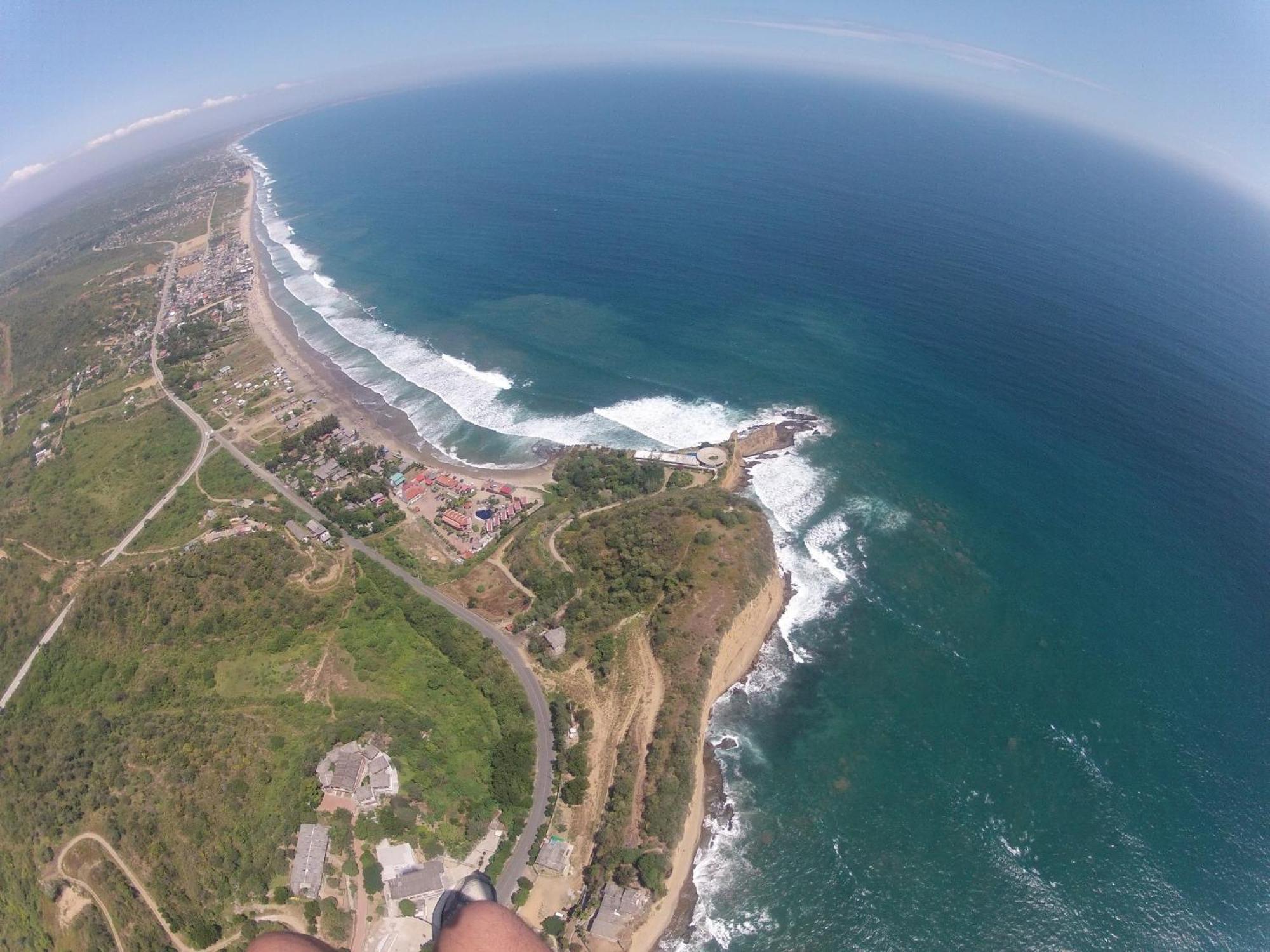 Ocean View Happy Hill 호텔 Olón 외부 사진